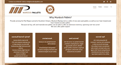 Desktop Screenshot of murdockpallets.com